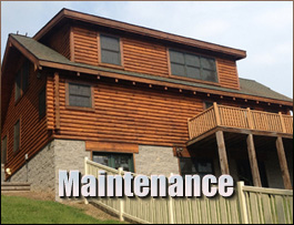 Albany, Kentucky Log Home Maintenance